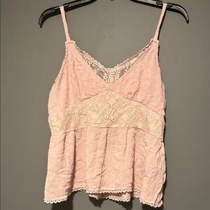 American Rag Pink Lace Camisole